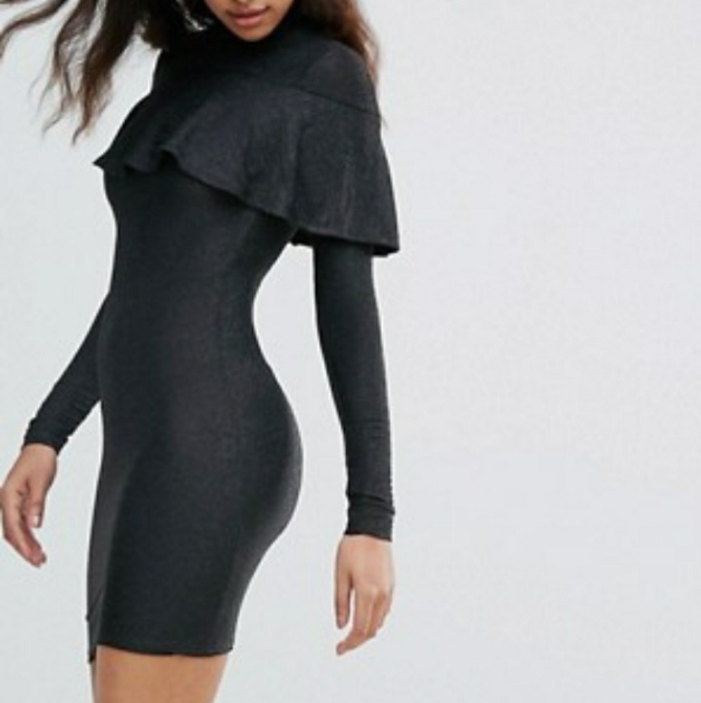 Club L Sparkle Frill Dress